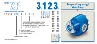 Zubové čerpadlo UNI řady 3123