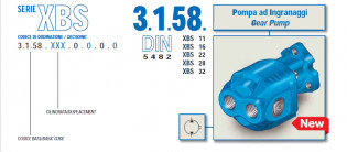 Zubové čerpadlo UNI řady 3158