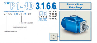 Pístové čerpadlo ISO řady  3166